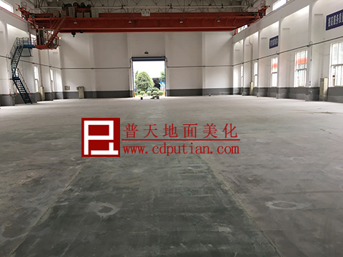 中石油压缩机厂固化剂地坪2