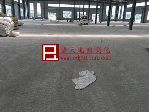 宜宾饲料厂地坪起砂处理2
