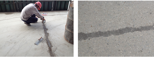 车库老旧地面施工彩色混凝土固化剂地坪方案2