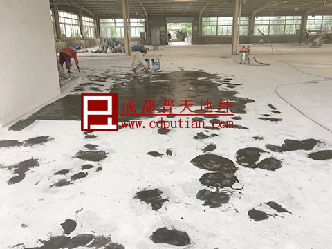 成都木门厂地坪翻新改造3