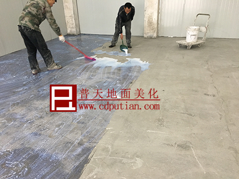 成都某工厂车间金刚砂耐磨地坪翻新整改方案14
