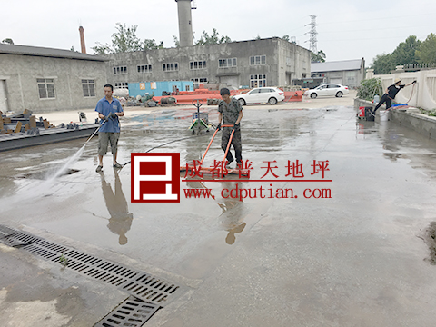 水泥地坪公路面层修补新工艺6