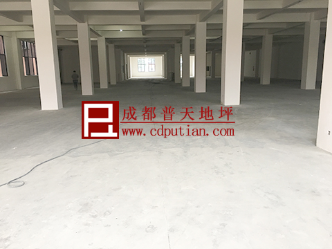 温江食品厂环氧地坪1