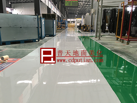 车间通道环氧砂浆地坪
