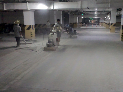 达州某小区地下室混凝土密封固化剂地坪施工方案2