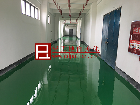 邛崃仓库通道环氧地坪