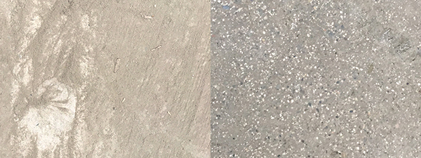 金盾混凝土密封固化剂处理地坪起砂前后对比4